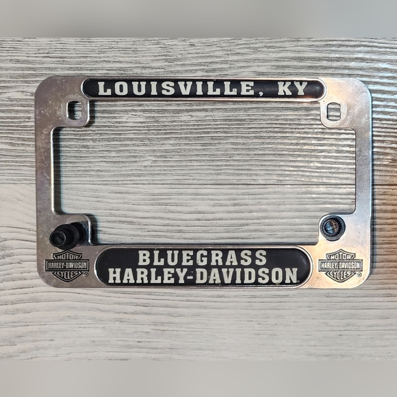 Harley-Davidson license plate covers - Picture 4 of 4